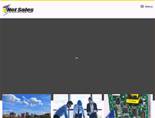 Tablet Screenshot of netsalesco.com